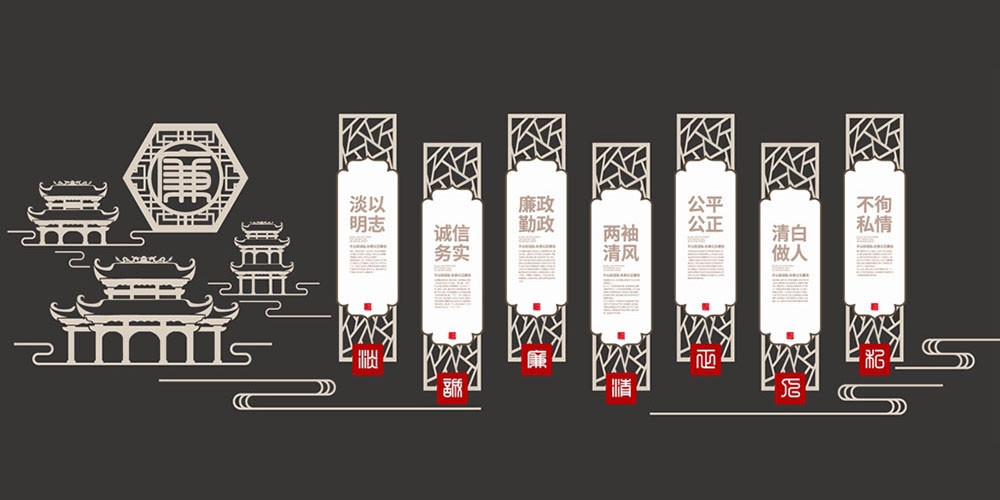 学校校园班级文化墙10