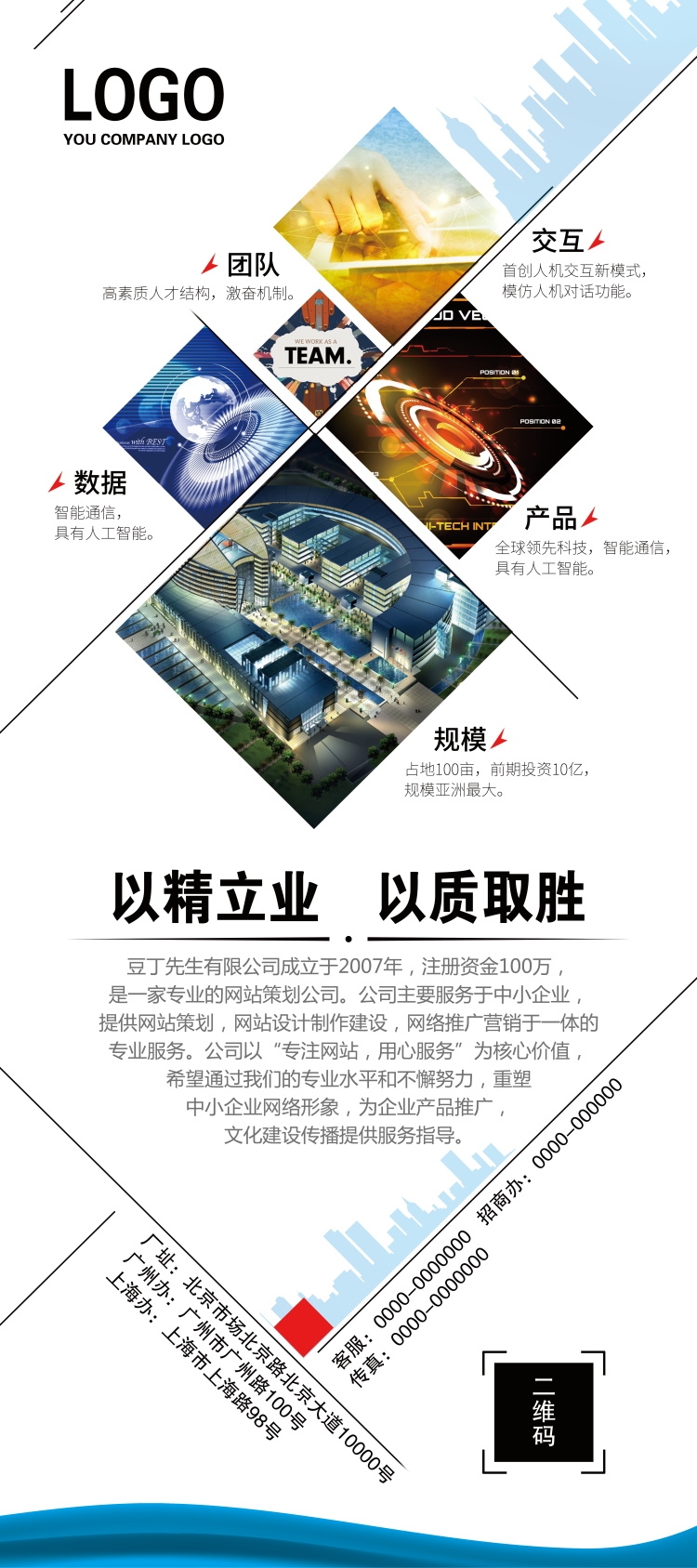 公司企业宣传易拉宝展板 (54)