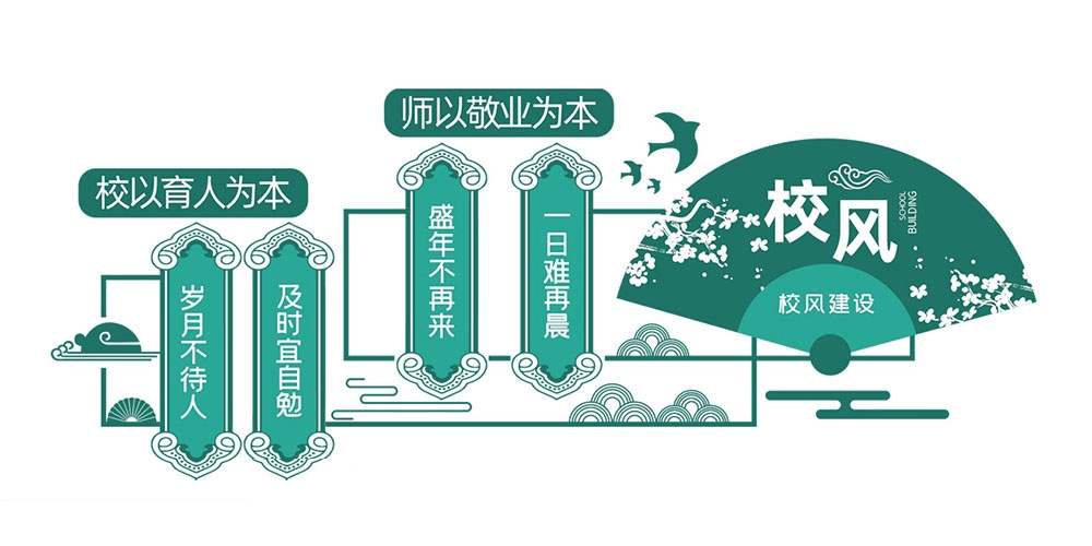 学校校园班级文化墙66