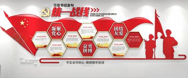 统一战线背景形象文化墙 (28)