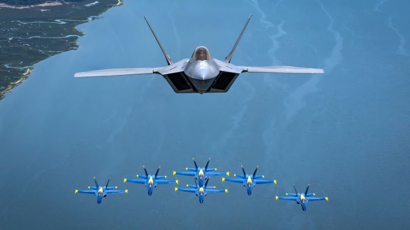 美国F22战斗飞机高清图片 (79)