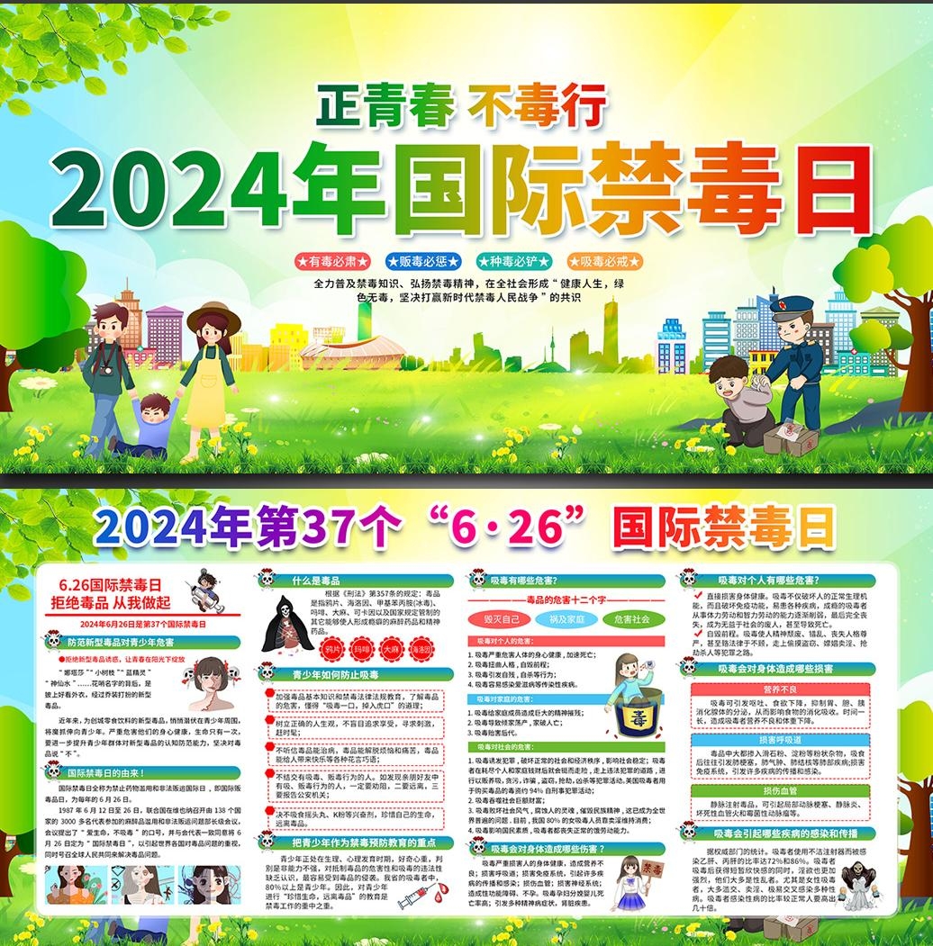 2024年国际禁毒日展板 (1)