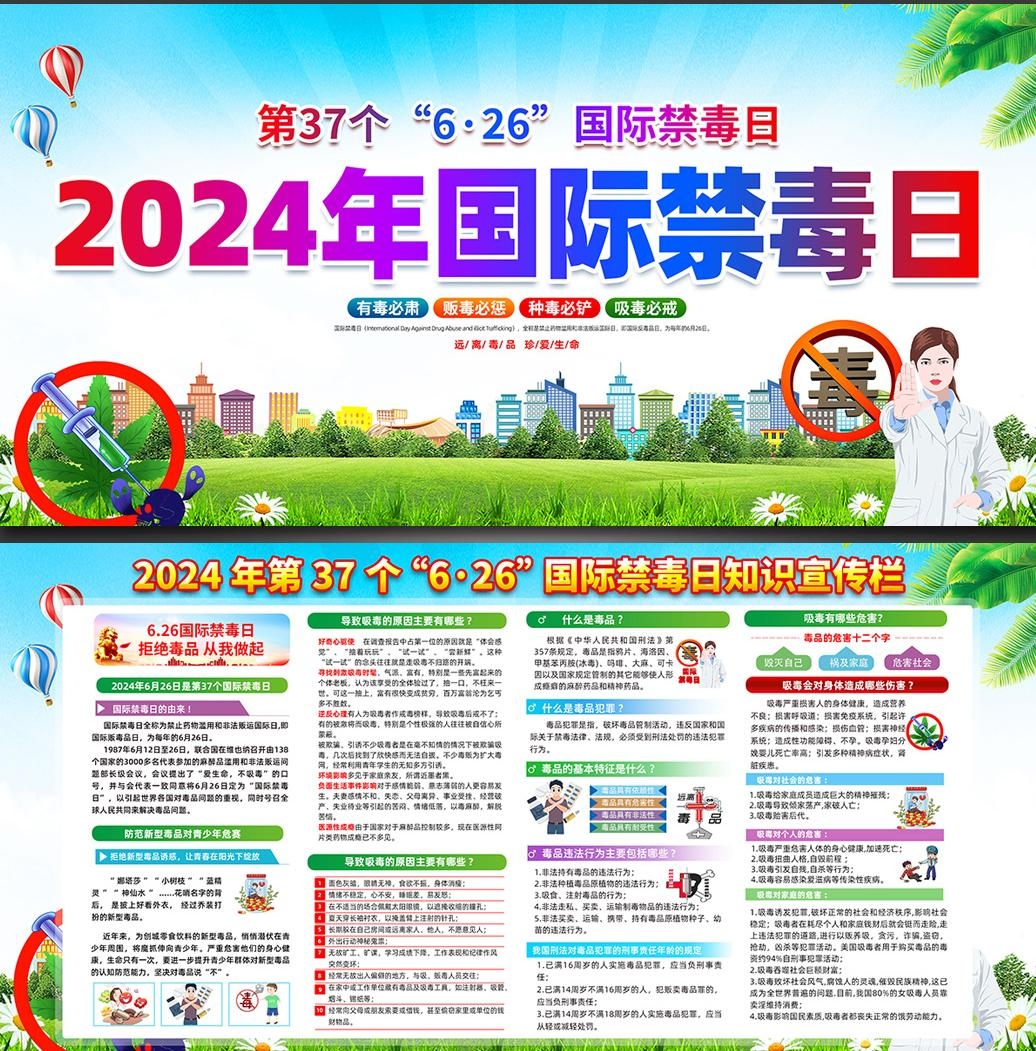 2024年国际禁毒日展板 (4)