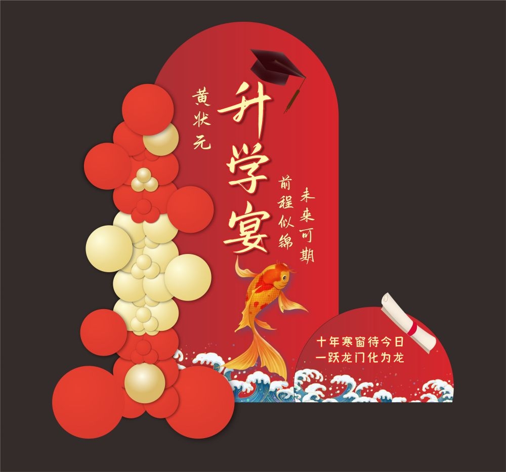 升学宴谢师宴金榜题名美陈11