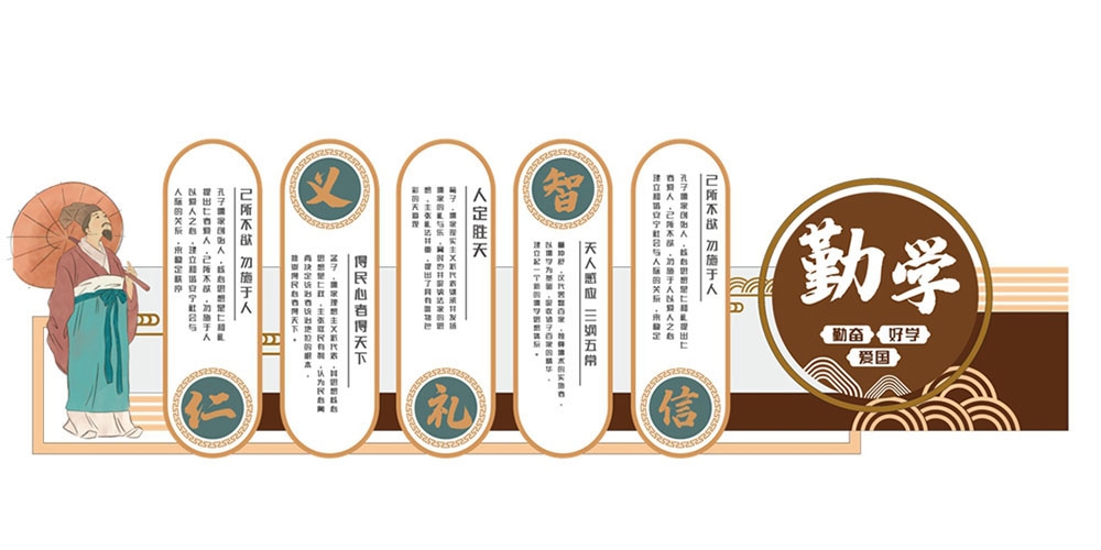 学校校园班级文化墙98