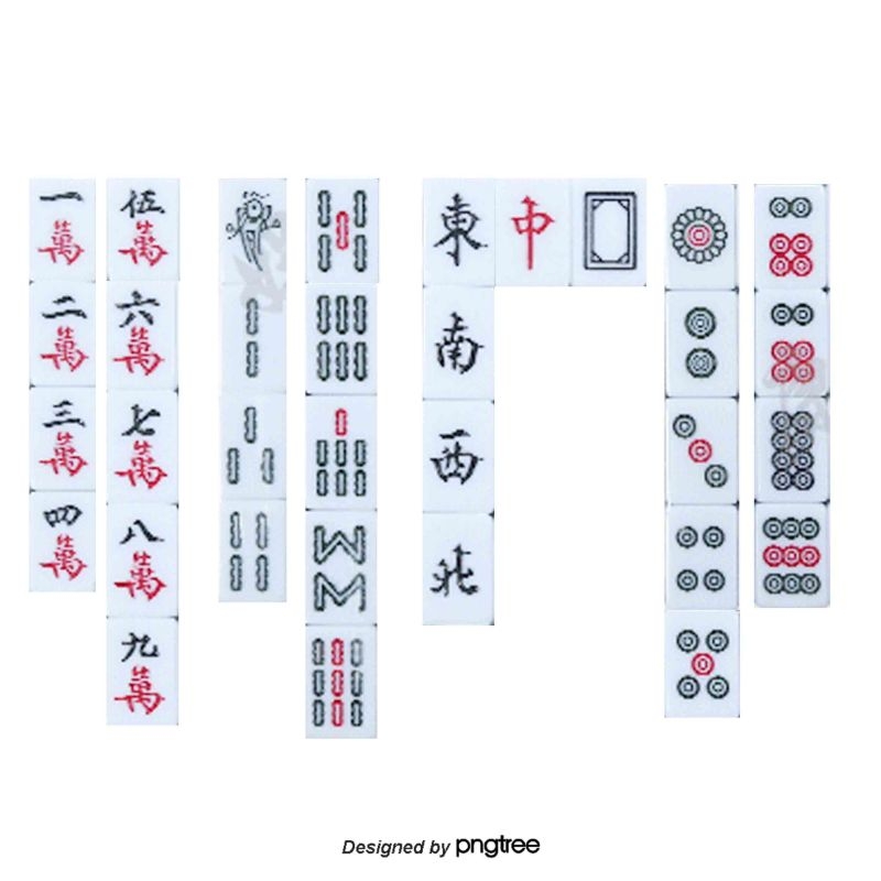 中国风棋牌室海报麻将馆比赛宣传海报62