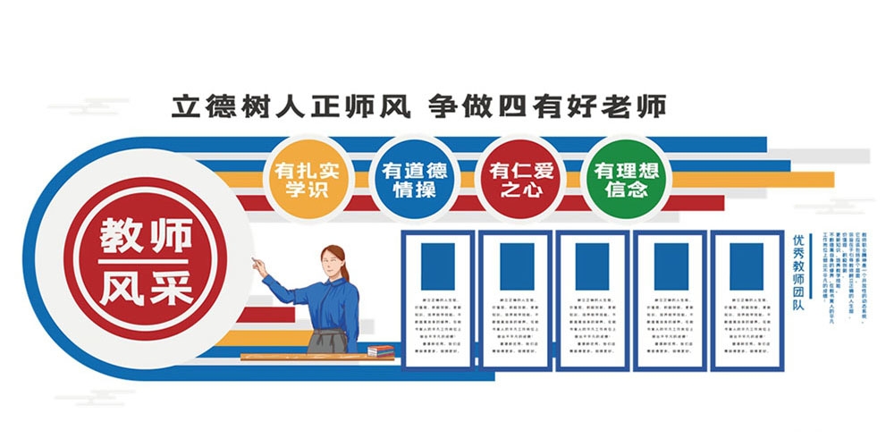 学校校园班级文化墙101