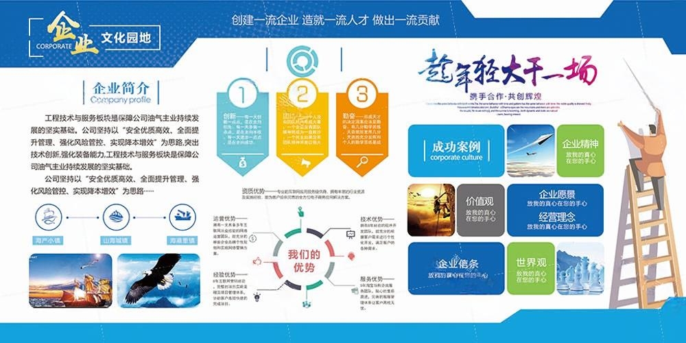 企业公司简介文化发展历程展板 (19)
