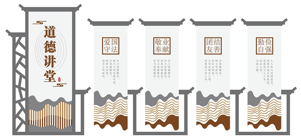 学校校园班级文化墙3