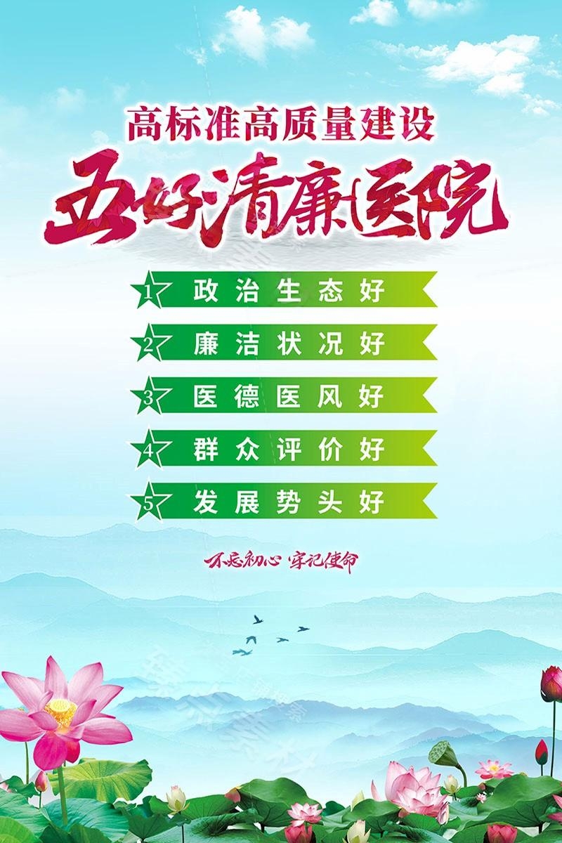 清廉廉洁文化进医院宣传展板廉洁行医九项准则 (21)
