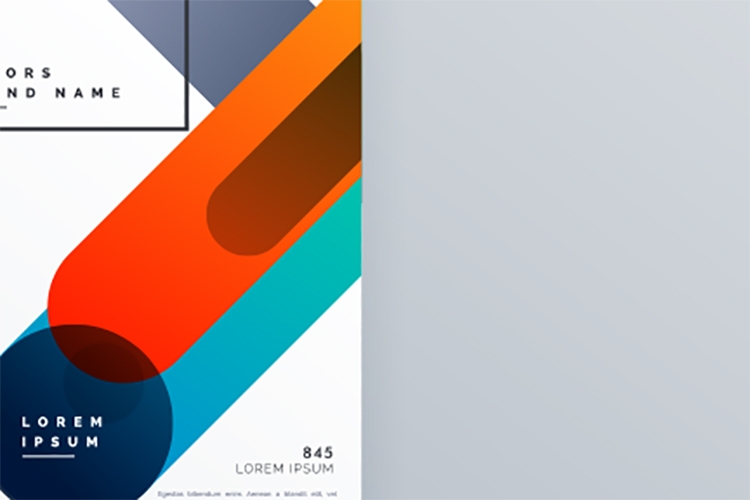 简约企业公司科技画册书籍文档产品封面模板 (12)