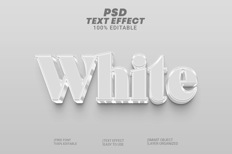 PS卡通3D质感立体效果字体特效文字效果