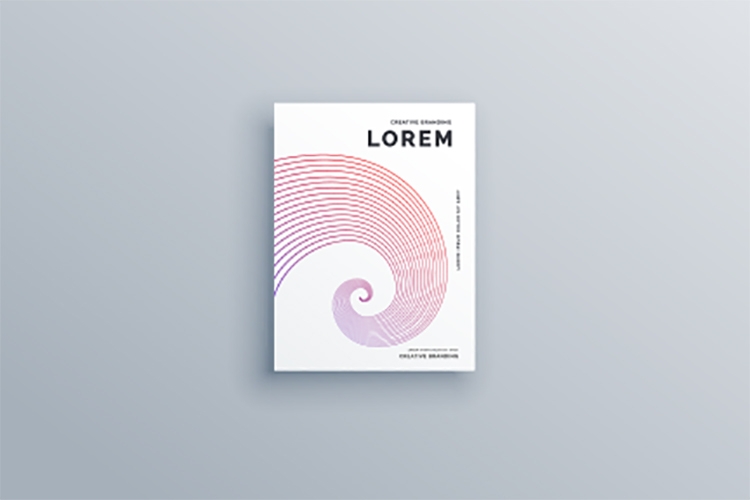 简约企业公司科技画册书籍文档产品封面模板 (9)