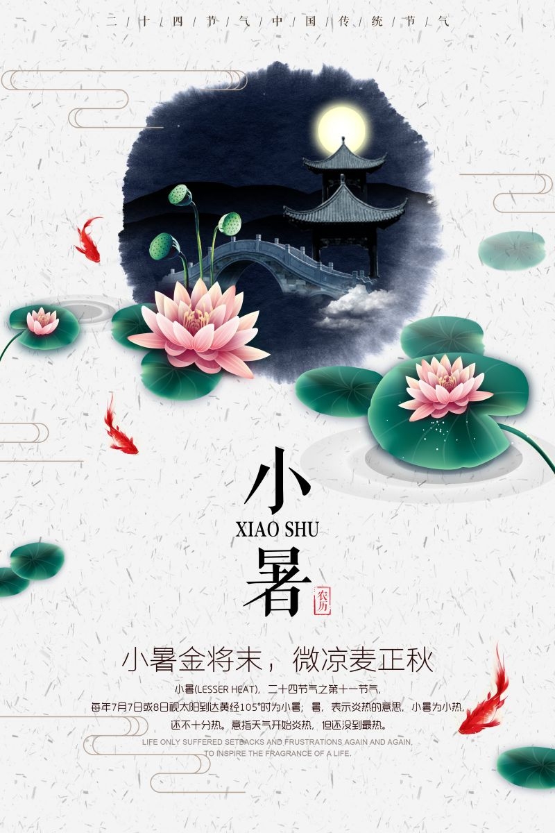 二十四节气小暑海报25