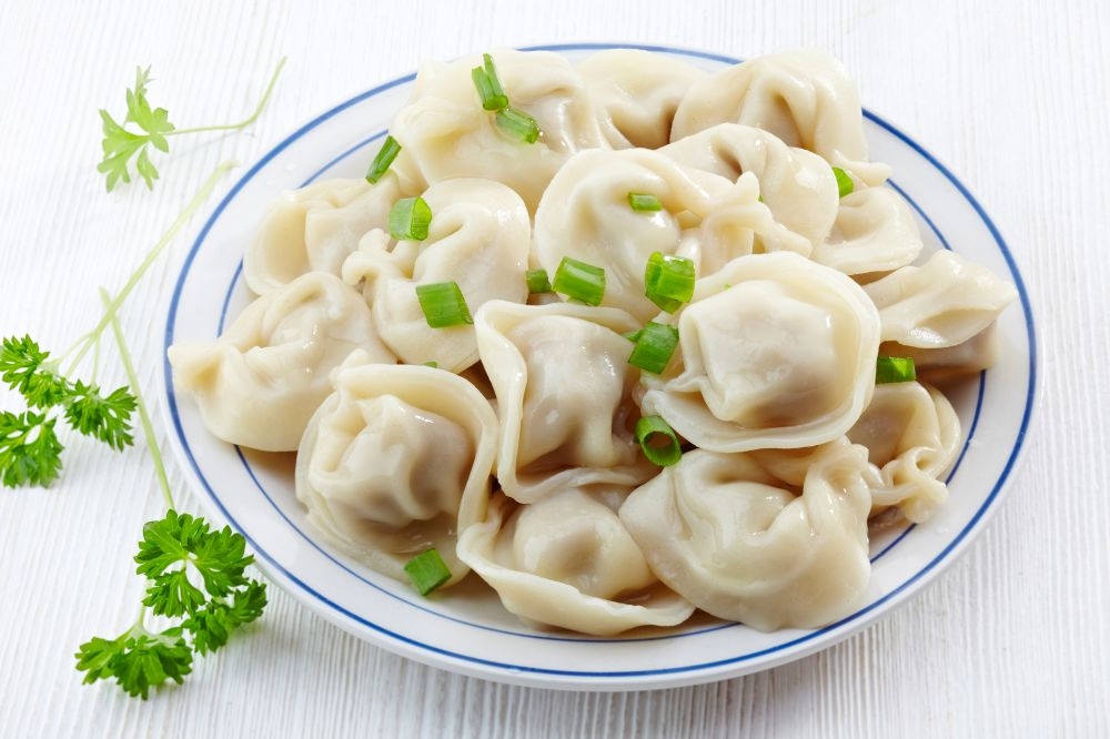 生煎锅贴高清图片喷绘打印合成素材