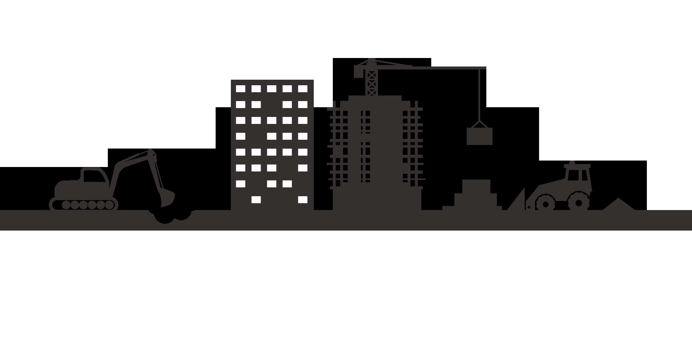 城市剪影PNG免抠元素 (150)