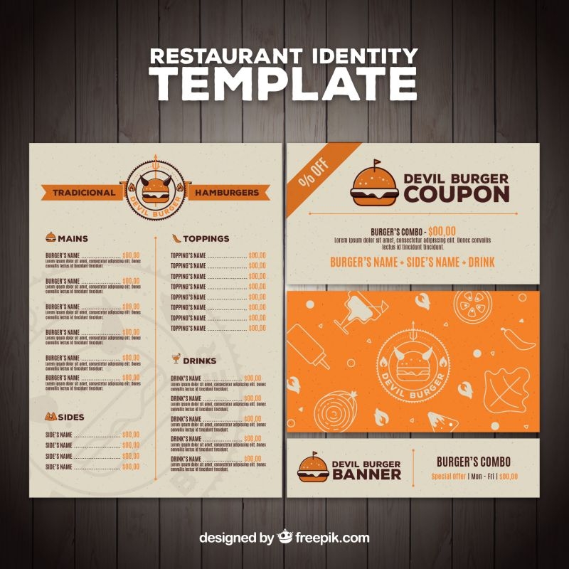 酒店西餐厅菜单酒水单价目表菜谱模板46