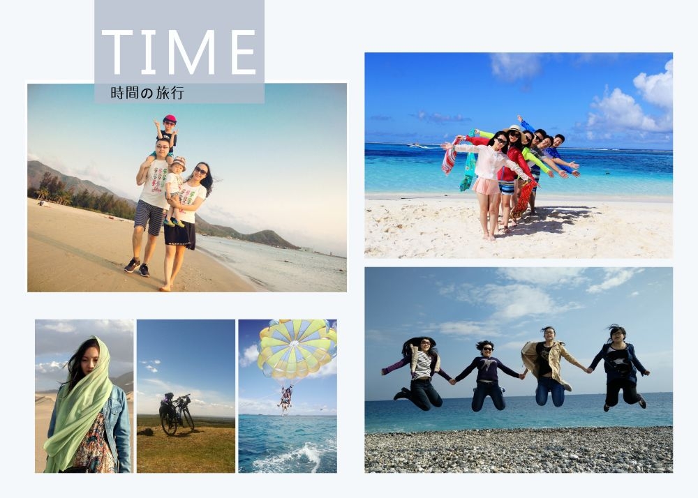 时尚旅行旅游写真影楼相册模板