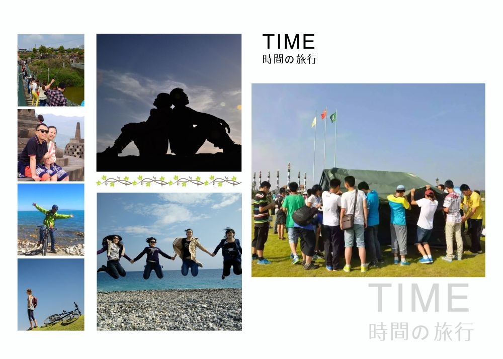时尚旅行旅游写真影楼相册模板