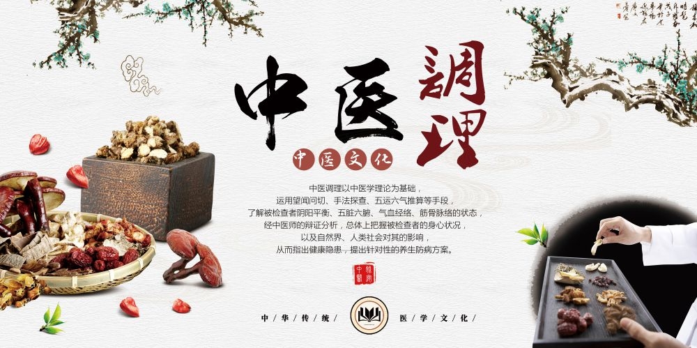 中药养生保健针灸理疗医院药房中医文化宣传挂画海报展板素材 (46)