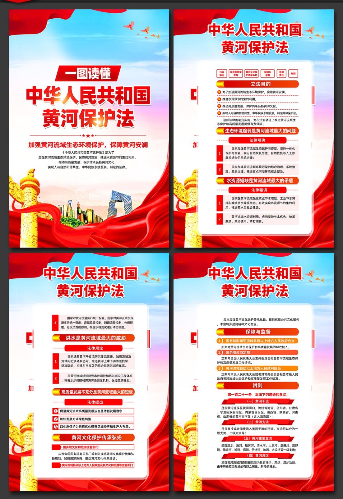 一图读懂黄河保护法10