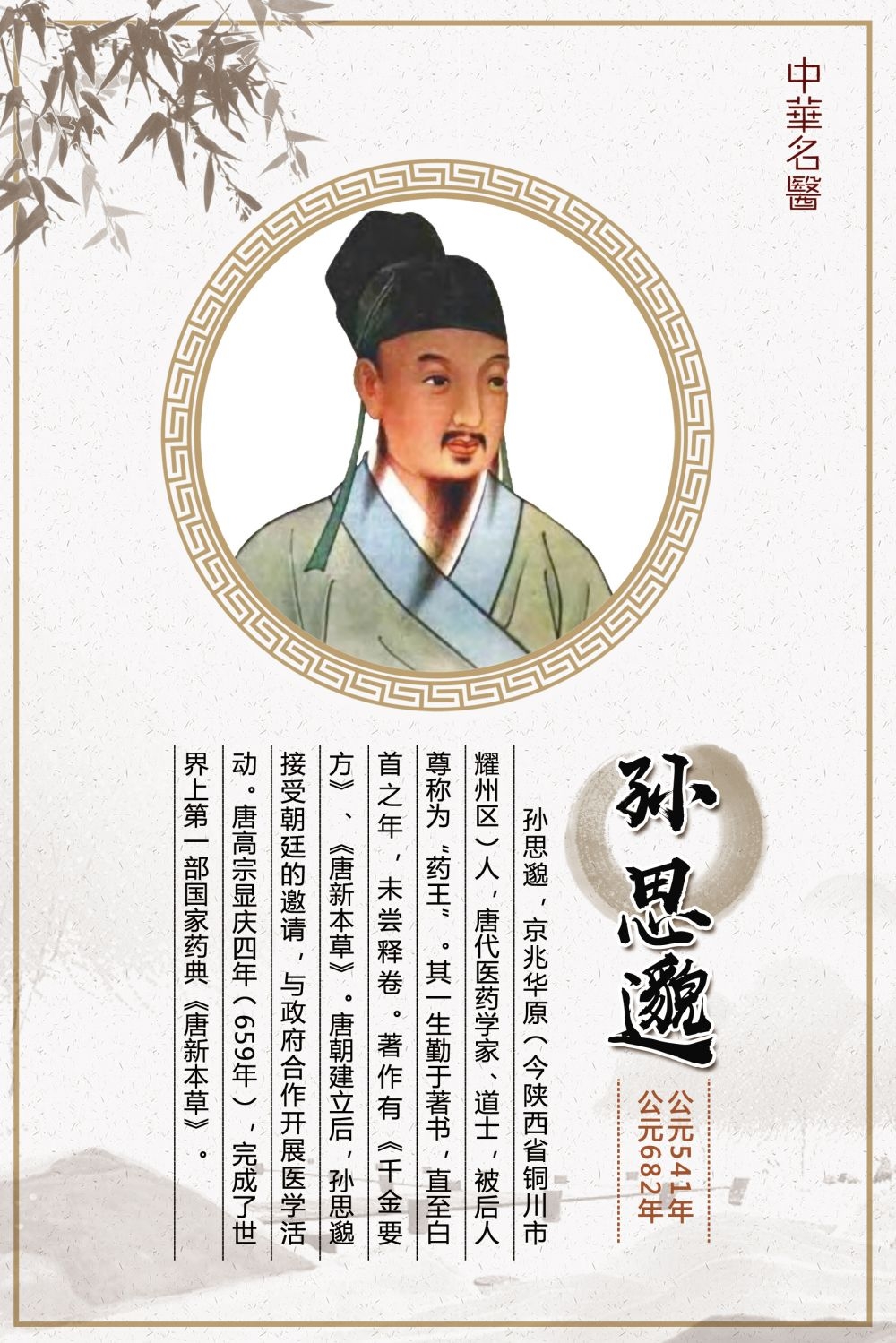 中药养生保健针灸理疗医院药房中医文化宣传挂画海报展板素材 (156)