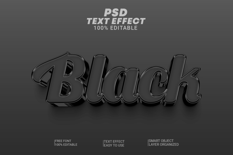 PS卡通3D质感立体效果字体特效文字效果 (16)