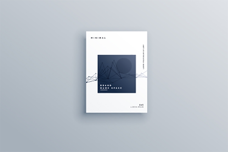 简约企业公司科技画册书籍文档产品封面模板 (10)