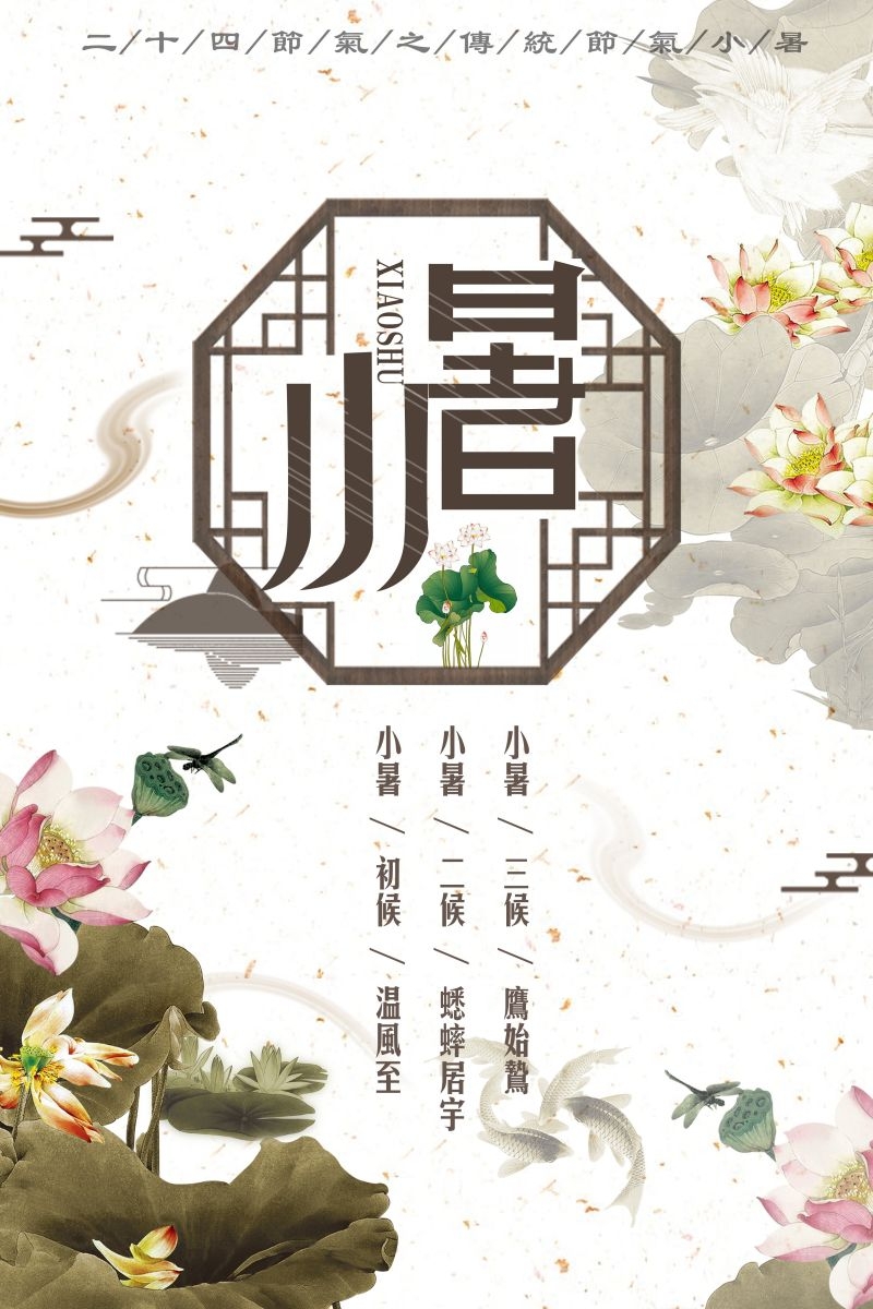 二十四节气小暑海报26