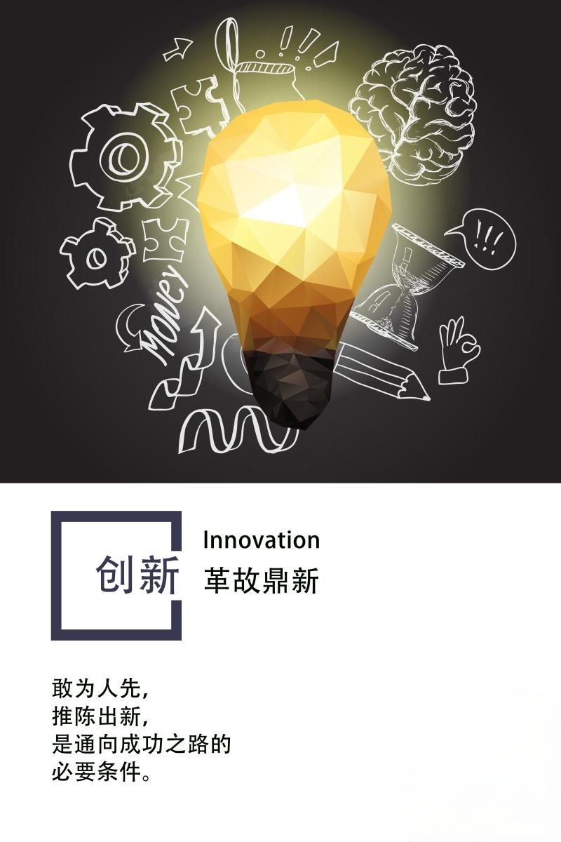 企业文化企业风采装饰素材海报9