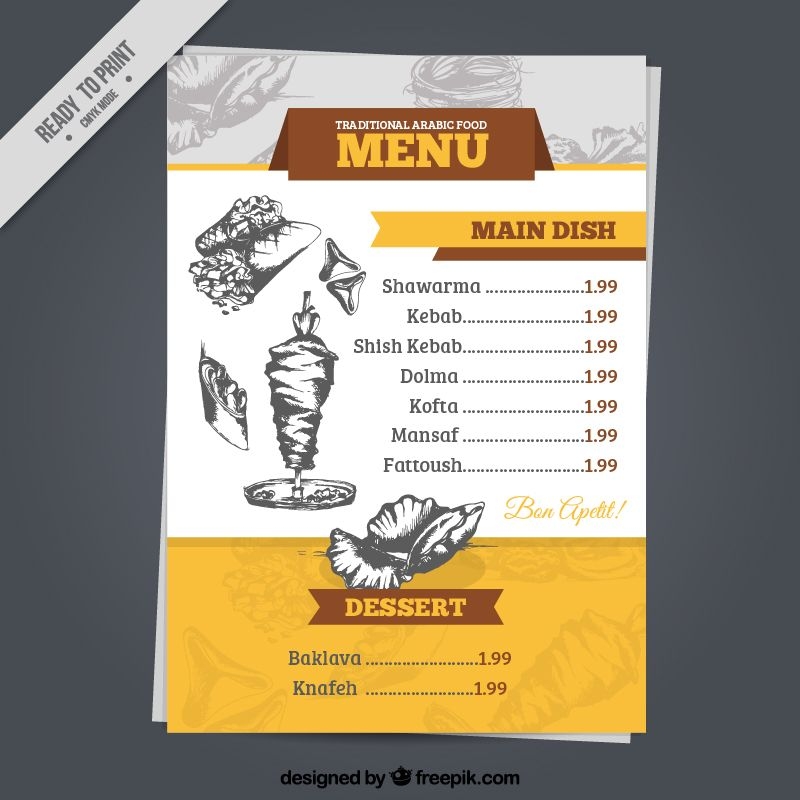 酒店西餐厅菜单酒水单价目表菜谱模板30