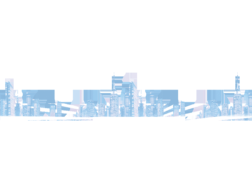 城市剪影PNG免抠元素