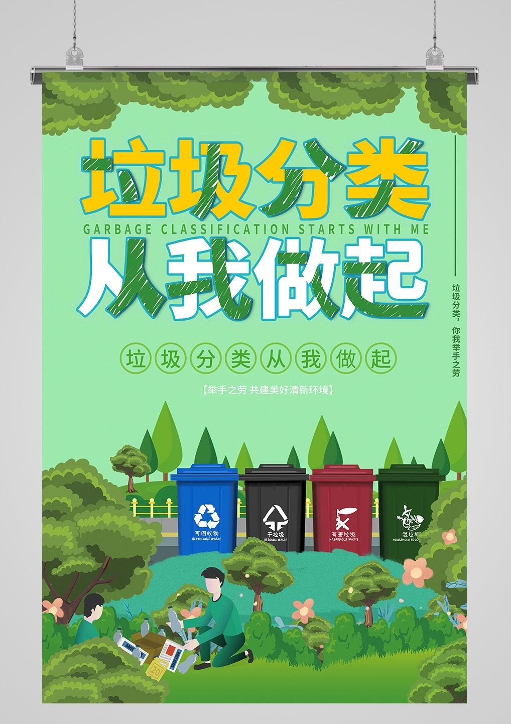 唯美大气创建文明城市共建美好家园宣传展板海报素材