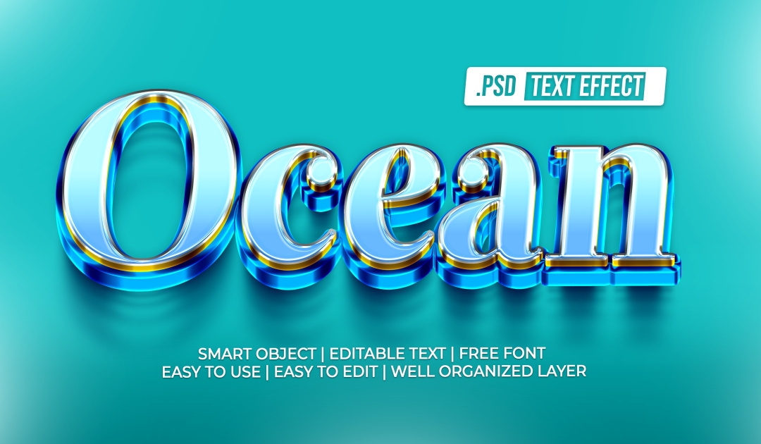 PS卡通3D质感立体效果字体特效文字效果