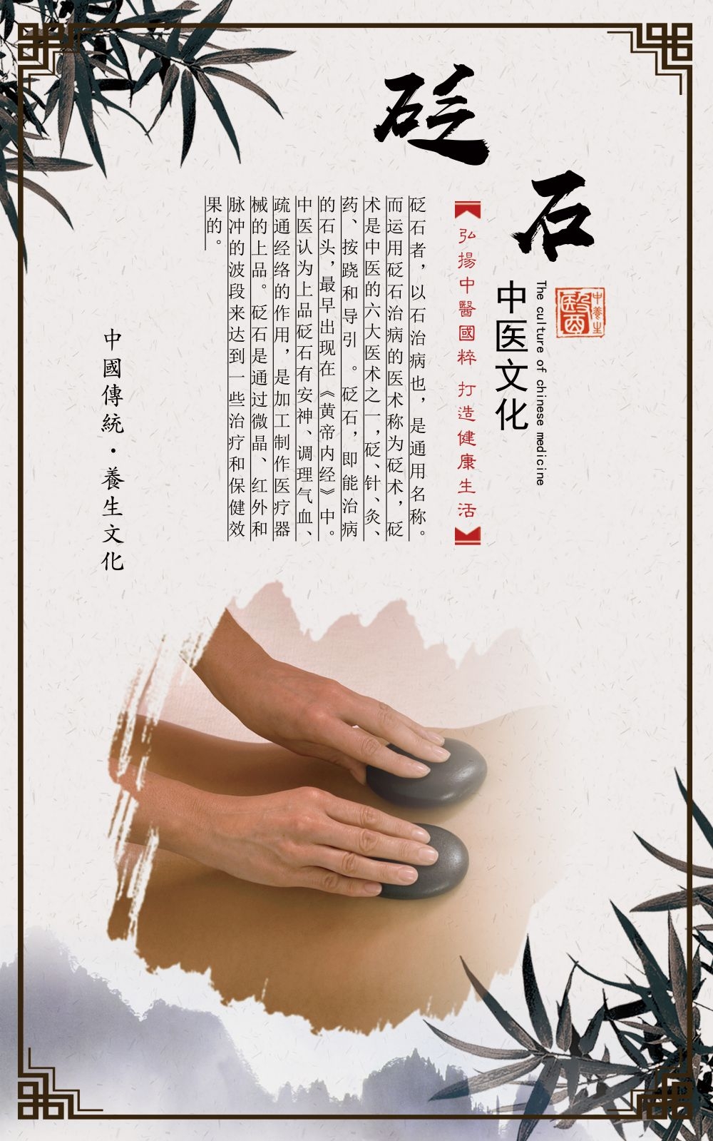 中药养生保健针灸理疗医院药房中医文化宣传挂画海报展板素材