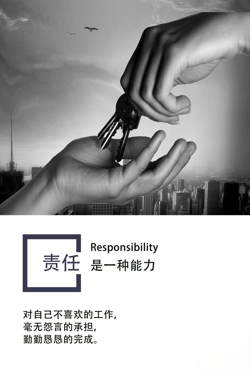 企业文化企业风采装饰素材海报3