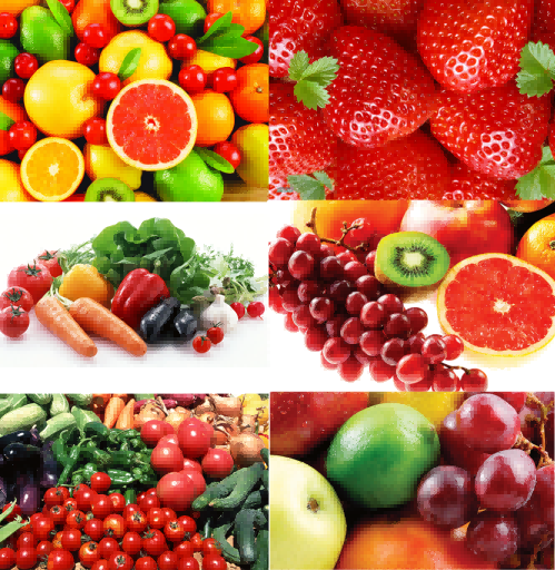 水果店背景墙贴纸海报壁画