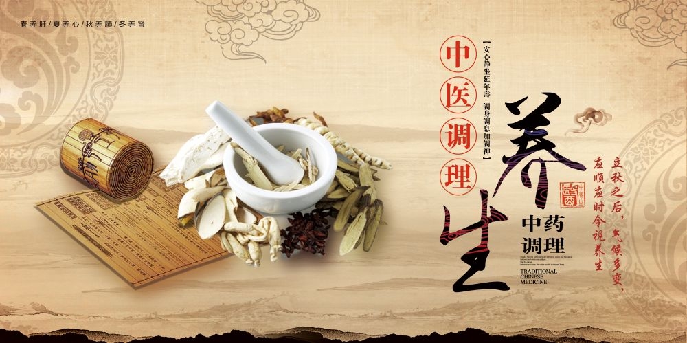 中药养生保健针灸理疗医院药房中医文化宣传挂画海报展板素材