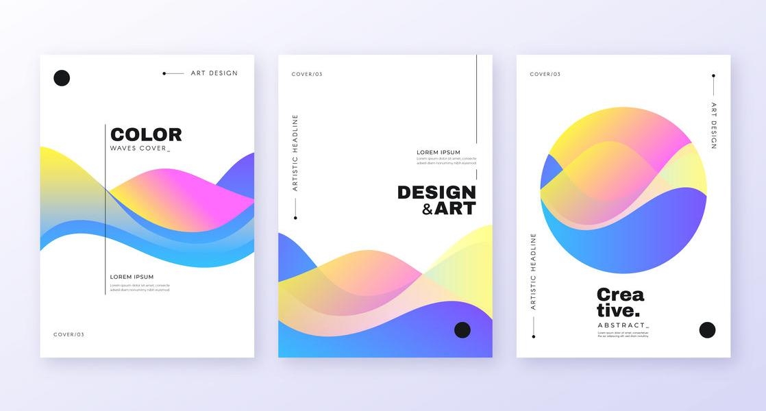 简约企业公司科技画册书籍文档产品封面模板 (5)