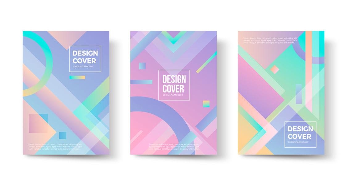 简约企业公司科技画册书籍文档产品封面模板 (3)