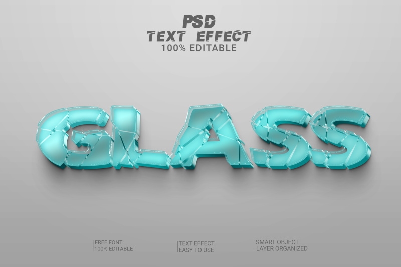 PS卡通3D质感立体效果字体特效文字效果