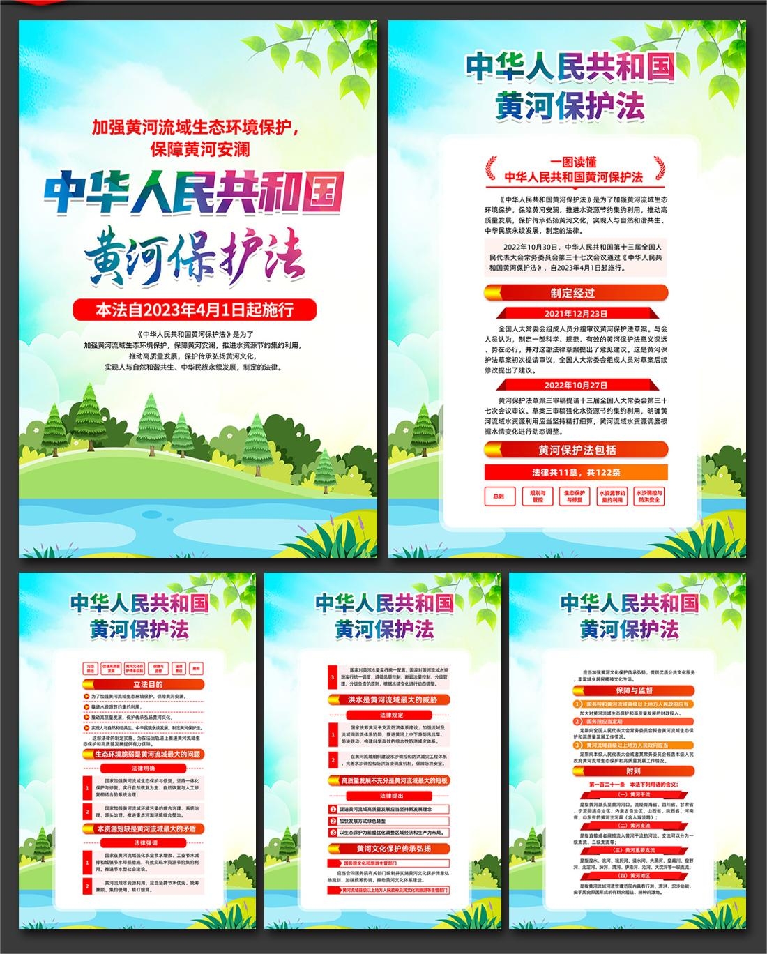 一图读懂黄河保护法12