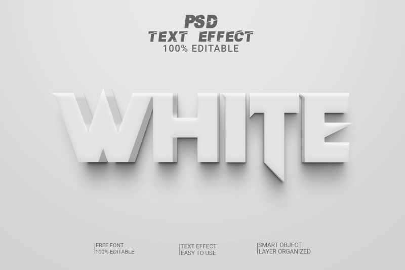PS卡通3D质感立体效果字体特效文字效果