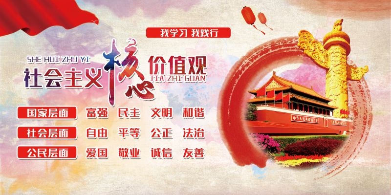 社会主义核心价值观宣传海报展板 (53)