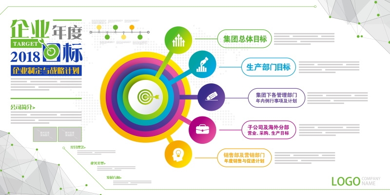 企业文化形象墙模板公司历程创意宣传栏喷绘设计PSD展板素材49