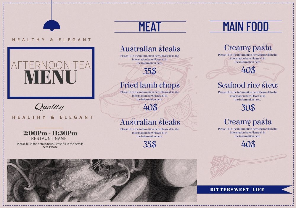 酒店西餐厅菜单酒水单价目表菜谱模板 (24)