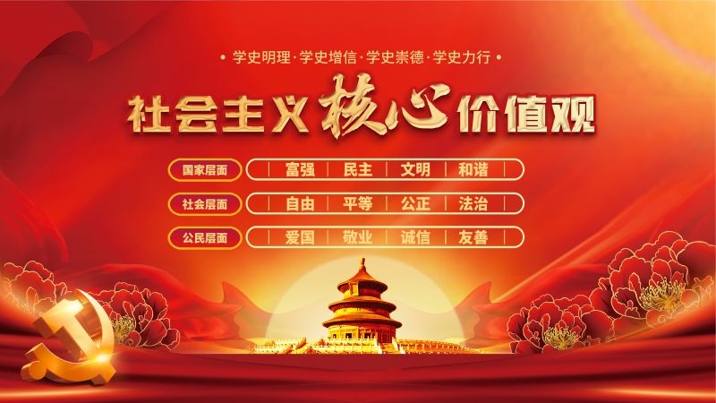 社会主义核心价值观宣传海报展板 (27)