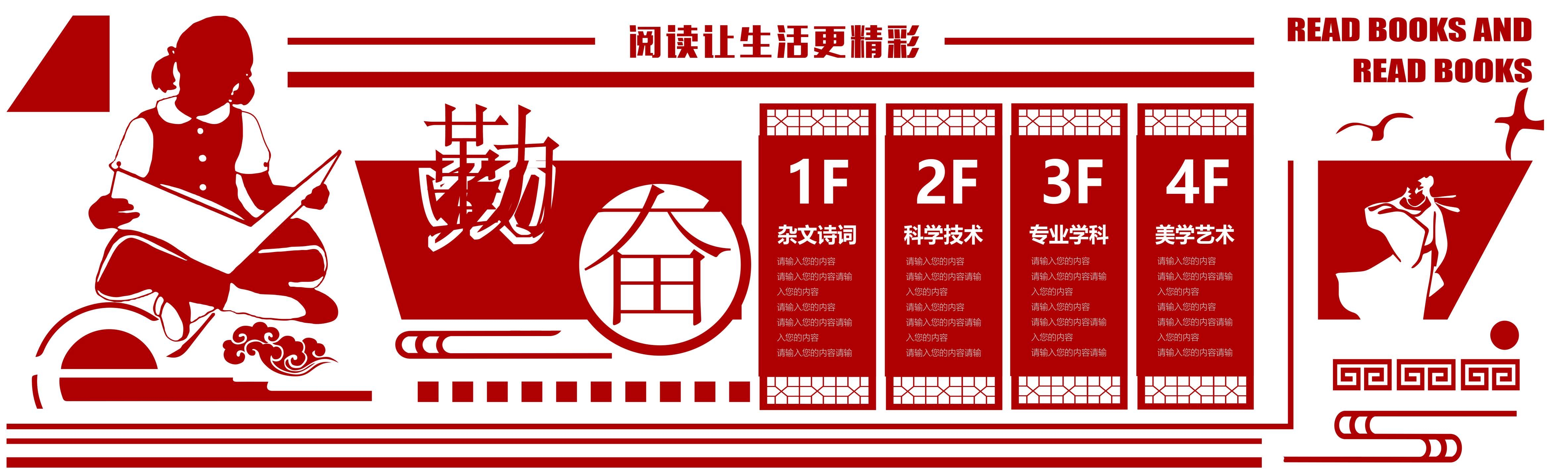 学校文化墙学习园地幼儿园中小学教育展板设计素材源文件79
