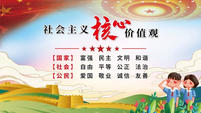 社会主义核心价值观宣传海报展板 (47)