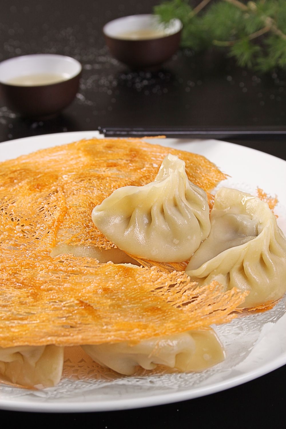 生煎锅贴高清图片喷绘打印合成素材
